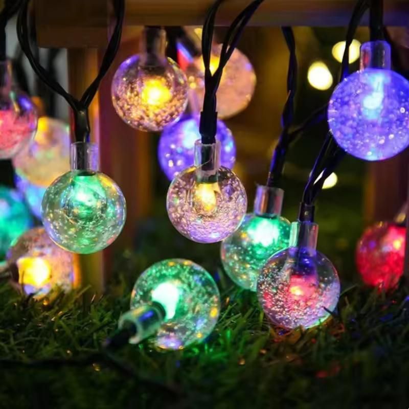 Crystal Bubble Ball String Fairy Lights