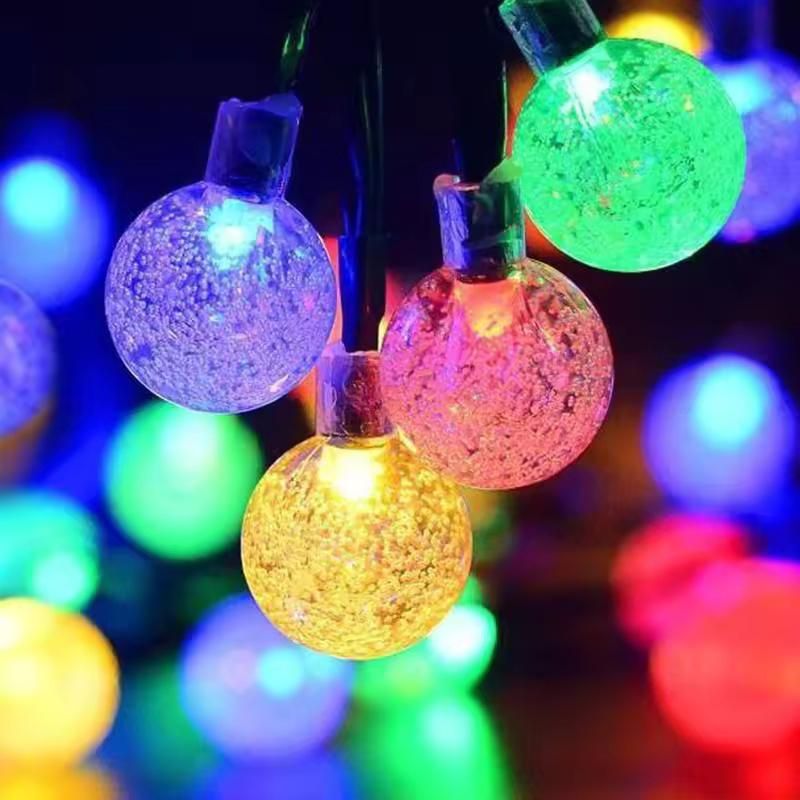 Crystal Bubble Ball String Fairy Lights